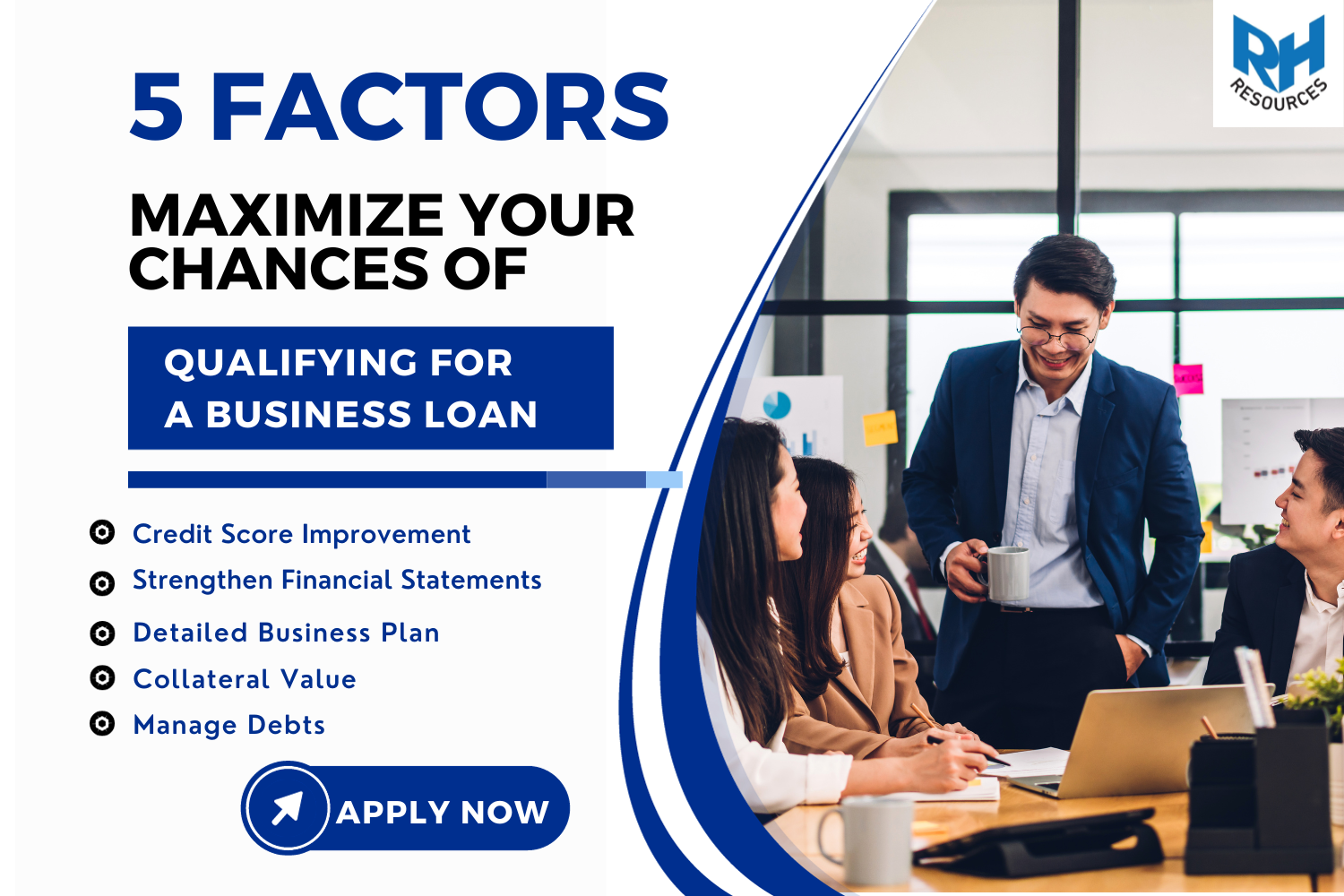 5 Factors to Maximize Your Chances of Qualifying for a Business Loan